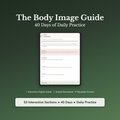 Body Image Workbook & 40-Day Guide — interactive workbook cover
