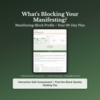 Manifesting Block Quiz & Workbook – Why It Isn't Working – Interactive Self-Assessment