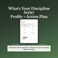 Discipline Style Profile — interactive workbook cover