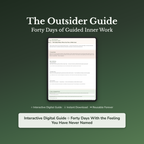 Outsider Workbook & 40-Day Journal – Crossing the Glass Wall – Interactive Digital Guide