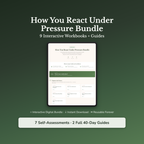 Emotional Regulation Bundle – Why You Yell or Shut Down – Interactive Digital Bundle