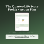 Quarter-Life Profile — interactive workbook cover