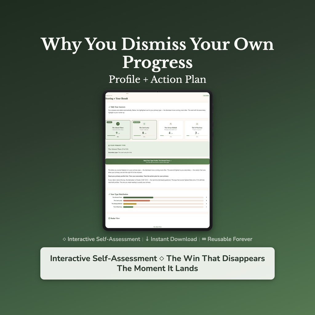 Imposter Syndrome Quiz — interactive workbook cover