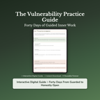 Vulnerability Workbook & 40-Day Journal – Open Without Cost – Interactive Digital Guide