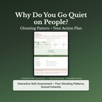 Ghosting Quiz & Workbook – Why Do You Go Quiet on People? – Interactive Self-Assessment