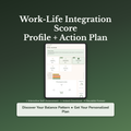 Work-Life Balance Profile — interactive workbook cover