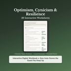 Resilience Worksheets – Bounce Back, Adaptability, Grit, Growth Mindset – Interactive Worksheets Bundle