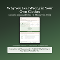 Style Quiz & Workbook – Why Your Clothes Don't Feel Like You – Interactive Self-Assessment