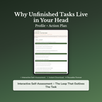 Overthinking Quiz — interactive workbook cover