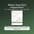 First Impression Quiz & Workbook – How Do You Come Across? – Interactive Self-Assessment
