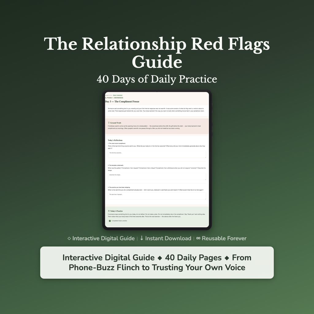 Toxic Relationship Recovery Workbook & 40-Day Guide — interactive workbook cover