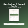 Overthinking Workbook Bundle – Why Can't I Stop Spiraling at 3am – Interactive Digital Bundle