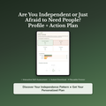 Independence Profile — interactive workbook cover