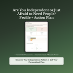 Independence Profile — interactive workbook cover