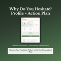 Decision Hesitation Profile — interactive workbook cover