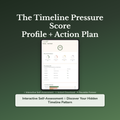 Timeline Pressure Profile — interactive workbook cover
