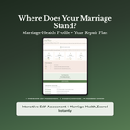 Marriage Quiz & Workbook – How Healthy Is Yours? – Interactive Self-Assessment