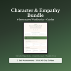 Empathy Bundle – Kindness Vulnerability Character Self-Care – Interactive Digital Bundle