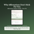 Affirmations Quiz & Workbook – Why the Words Never Stick – Interactive Self-Assessment