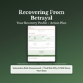 Betrayal Quiz & Workbook – Why Am I Still Not Over It? – Interactive Self-Assessment