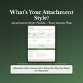 Attachment Style Quiz & Workbook – How You Reach Closeness – Interactive Self-Assessment