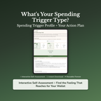 Spending Trigger Quiz & Workbook – Why You Keep Buying Stuff – Interactive Self-Assessment