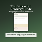 Limerence Workbook & 40-Day Journal – Let Go of the Loop – Interactive Digital Guide