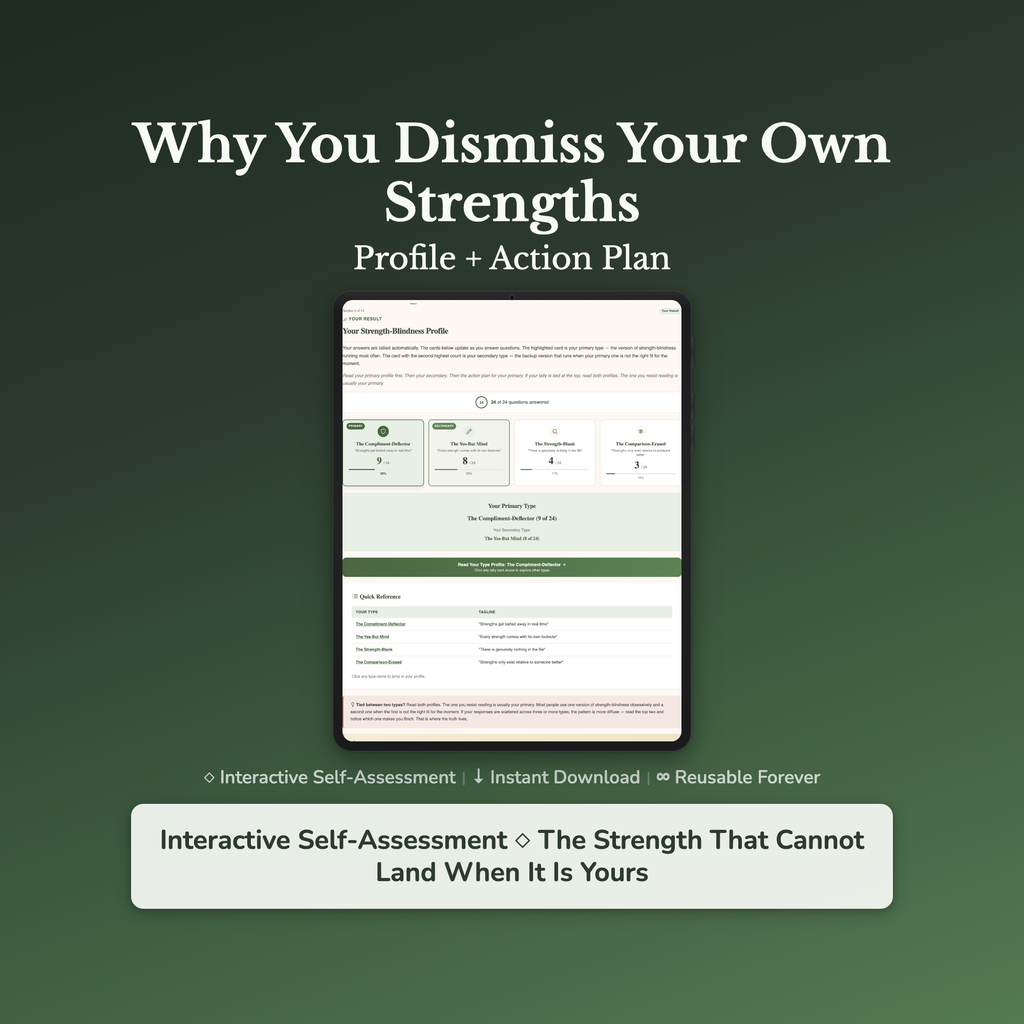 Inner Critic Quiz — interactive workbook cover