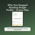 Emotional Independence Profile — interactive workbook cover