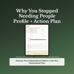 Emotional Independence Profile — interactive workbook cover