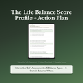 Life Balance Profile — interactive workbook cover