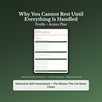 Burnout Quiz — interactive workbook cover