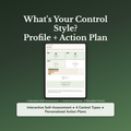 Control Style Profile — interactive workbook cover