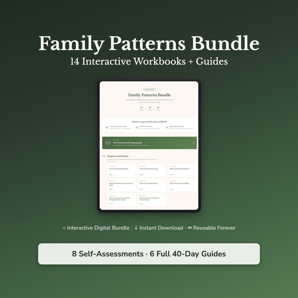 Shadow Work Bundle – Hear Your Mother in Your Voice – Interactive Digital Bundle