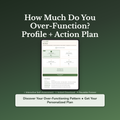 Over-Functioning Profile — interactive workbook cover