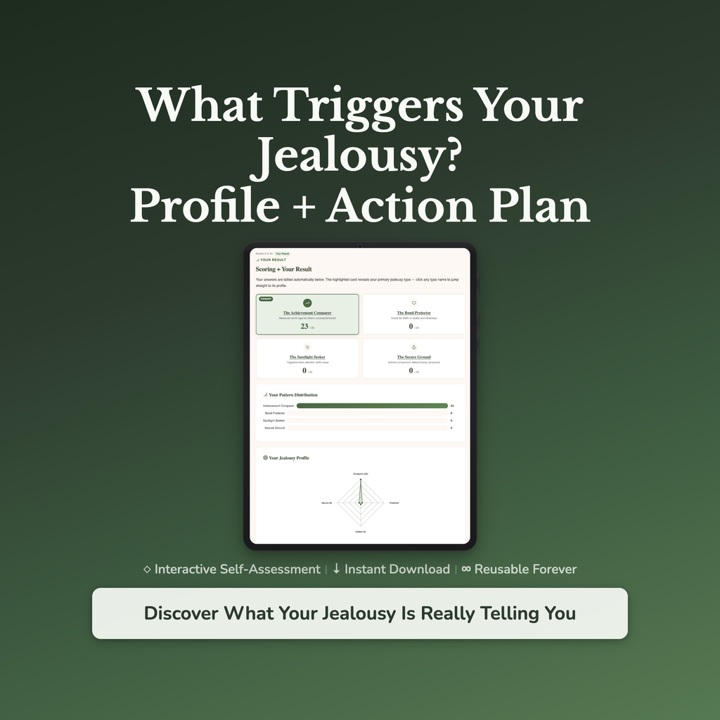 Jealousy Trigger Profile — interactive workbook cover