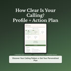 Life Calling Profile — interactive workbook cover