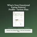 Emotional Eating Profile — interactive workbook cover