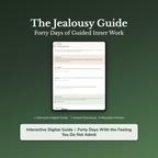 Jealousy Workbook & 40-Day Journal – Ache Behind Comparison – Interactive Digital Guide
