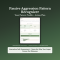 Passive Aggression Quiz & Workbook – Read the Signs – Interactive Self-Assessment