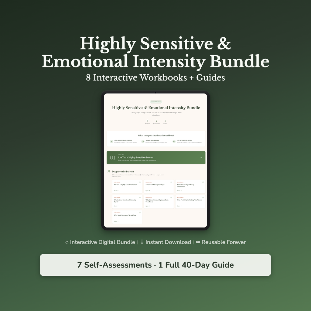 Highly Sensitive & Emotional Intensity Bundle
