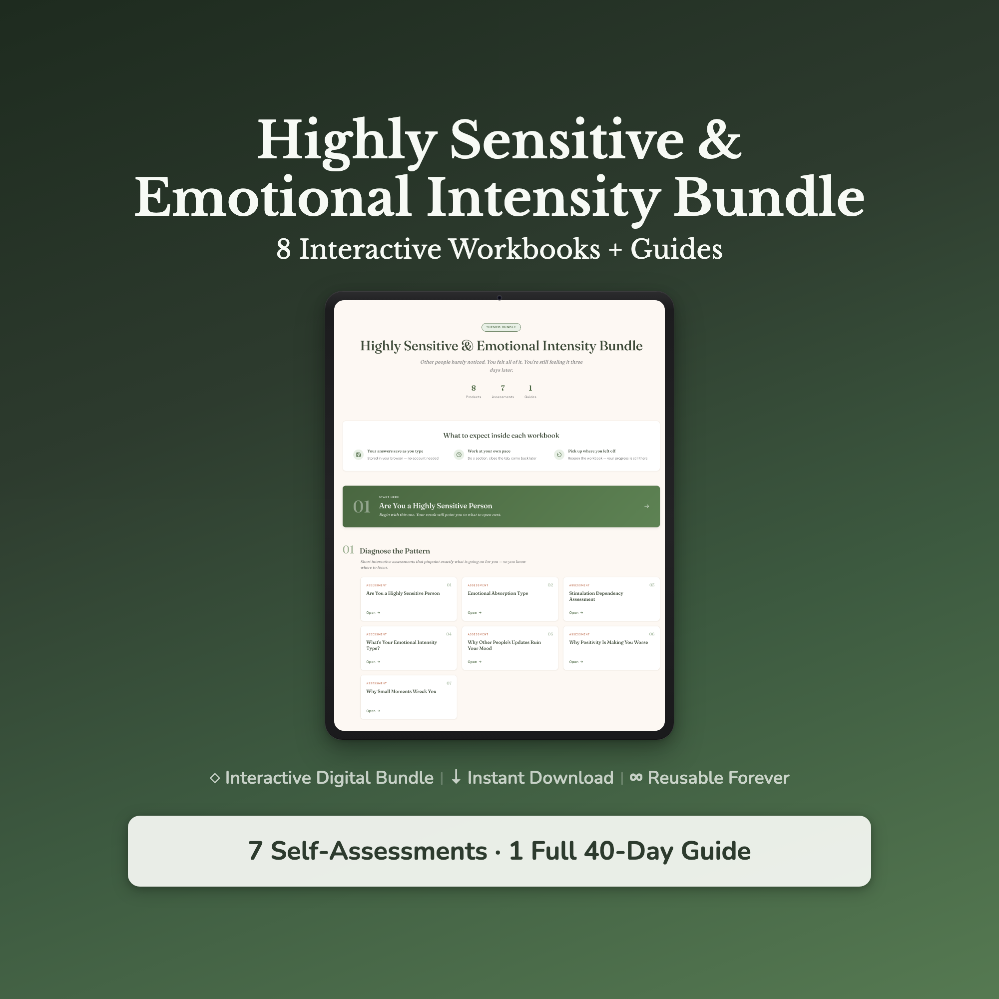 Highly Sensitive & Emotional Intensity Bundle