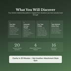 Relationship Pattern Profile — what's inside (section breakdown)