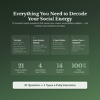 Social Battery Profile — what's inside (section breakdown)