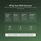 Personality Quiz — what's inside (section breakdown)