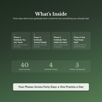 Gratitude Workbook & 40-Day Journal – Daily Gratitude Practice – Interactive Digital Guide