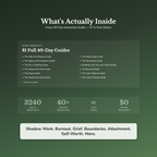 Self-Care Workbook & Guide Bundle – 50 Inner Work Topics – Interactive Digital Guide