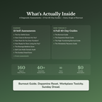 Burnout Recovery Bundle – From "I'm Fine" to Real Energy – Interactive Digital Bundle