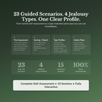 Jealousy Trigger Profile — what's inside (section breakdown)