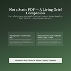 Loss of a Parent Workbook & 40-Day Guide — interactive features and tools